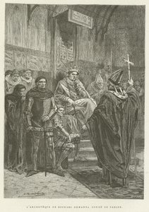 The Archbishop of Bourges Asked for Permission to Speak by French School