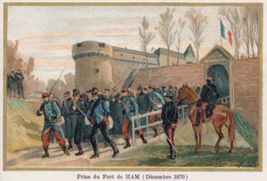 The Capture of the Chateau de Ham by French School