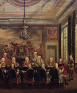 The Council of Regency for the Minority of Louis XV by French School
