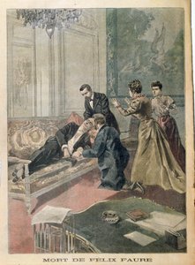 The Death of Felix Faure from Le Petit Journal