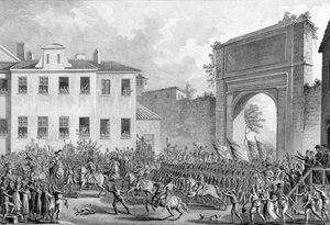 The Entry of the French into Milan, 25 Floreal An IV (14th May 1796) - Italian Campaign (1796-1797) by French School