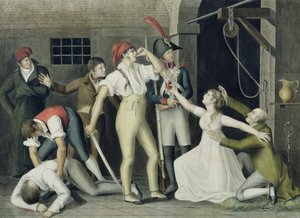 The Filial and Heroic Devotion of Mademoiselle de Sombreuil in September 1792