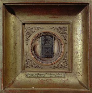The Hair of Napoleon Bonaparte and the Mourning Ribbon of the Countess Bertrand
