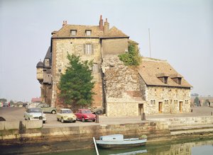 The Lieutenance, from which Samuel de Champlain Left for New France, 15th March 1603, then 16 April 1608 by French School