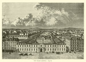 The Palais-Cardinal by French School