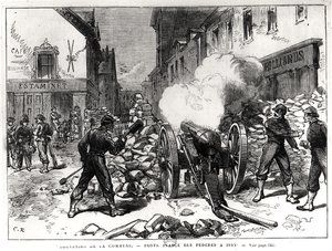 The Paris Commune: A Barricade at Issy, May 2nd 1871