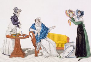 The Perfect Cure or, The Hat from Longchamp, plate 113 from Le Bon Genre, early 19th century by French School