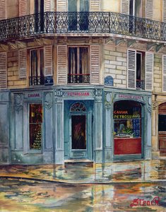The Petrossian Caviar shop in Paris