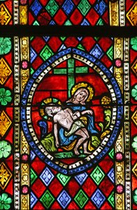 The Pieta: descent from the Cross by French School