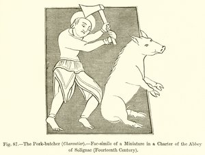 The Pork-butcher by French School
