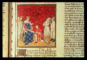 The Prince of Wales Pays Homage to King Charles VI