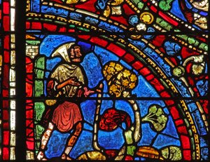 The Prodigal Son window: returns home by French School
