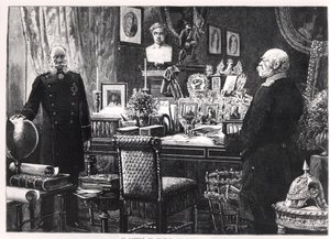 The Study of Kaiser Wilhelm I (1797-1888) King of Prussia and Emperor of Germany