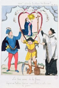 The Three Orders of France, 1789 by French School