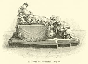 The Tomb of Richelieu by French School