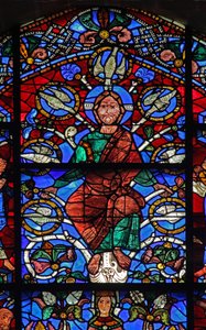 The Tree of Jesse: Christ with 7 Doves of the Holy Spirit, Habakkuk and Sophonias