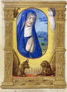 The Virgin Praying, c.1500 by French School