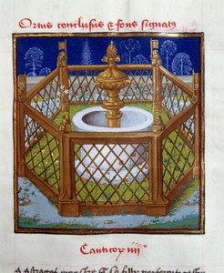 The Enclosed Garden and Fountain Sealing