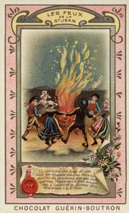The Fires of St John by French School