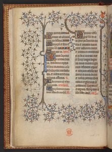 The First Leaf of the Hours of the Cross, Book of Hours by French School