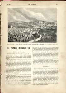 The general appearance of the camp in front of Nazareth, based on a sketch by M. Mougeot by French School
