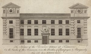 The house of the Chevaliere DEon at Tonnerre