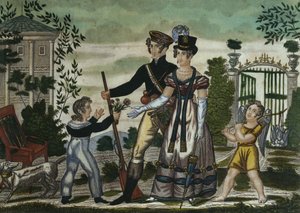 The hunters return, plate 4