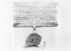 The last codicil of Louis IX, written August 1270