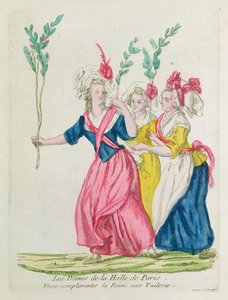 The Market-Women of Paris Going to Congratulate the Queen at the Tuileries