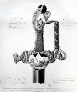 The Sword Owned by Francis I of France, Charles V, Holy Roman Emperor, and Napoleon Bonaparte with Motif Representing Napoleon