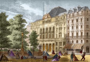 The theatre of the Gaite in Paris in 1862