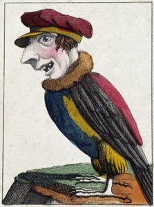 The Vulture in Caricature, study of character 
