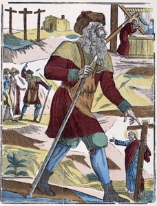 The wandering Jew - image of Epinal