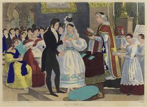 The Wedding by French School