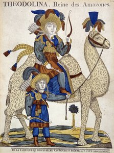 Theodolina, Queen of the Amazon. Image of Epinal by French School
