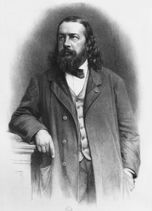 Theophile Gautier, engraved by A. Lemoine