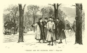 There Are My Sledges, Sirs by French School