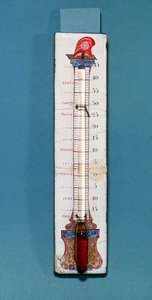 Thermometer Surmounted with a Phrygian Bonnet by French School