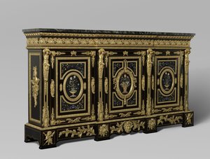 Three-door cabinet, c.1835-38