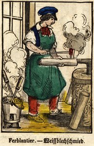 Tinnantier; Series on Trades, Image of Epinal of the 19th Century