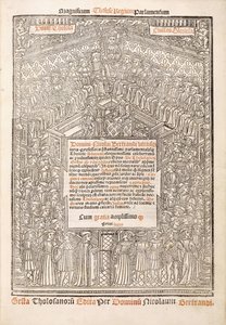 Title-Page Showing the Parliament of Toulouse, 1515