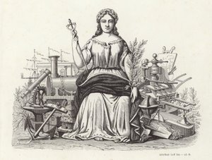 Title Page Illustration of Vignettes Typographiques by French School