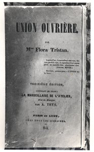Title page of Union Ouvriere by Flora Tristan, published in 1844 by French School
