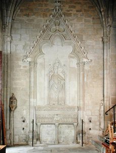 Tomb of Bishop Radulphe in the Radulphe Chapel by French School