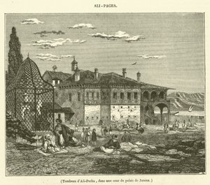Tomb of Ali Pasha, in a Courtyard of the Palace of Janina