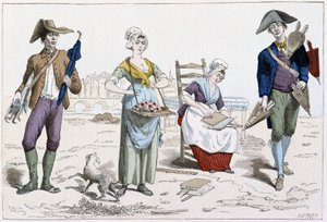 Umbrella Merchant, Flower Merchant, Mattress Carder, Bellows Merchant
