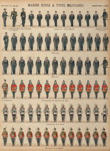 Uniforms of the Russian Army and Navy by French School