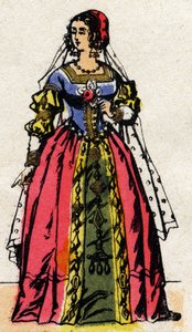 Valois dynasty: Portrait of Eleonore of Habsburg or Austria (1498-1558) Queen of France