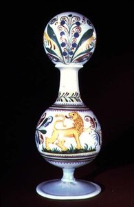 Vase with stopper, early 18th century