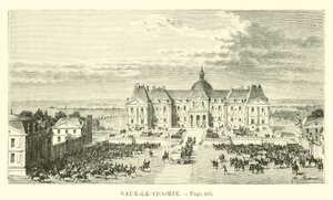 Vaux-le-Vicomte by French School